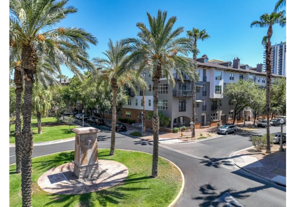 exterior view of Roosevelt Square apartments