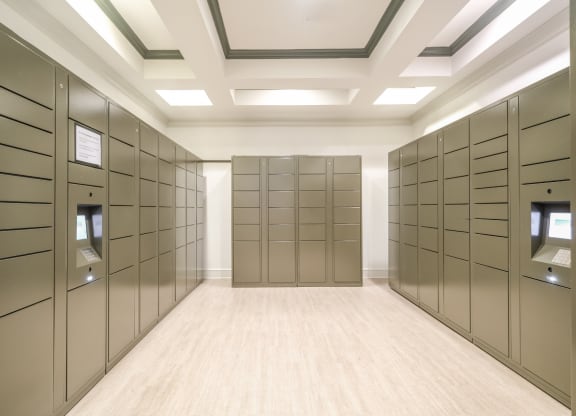package center at Stoneleigh on Spring Creek apartments