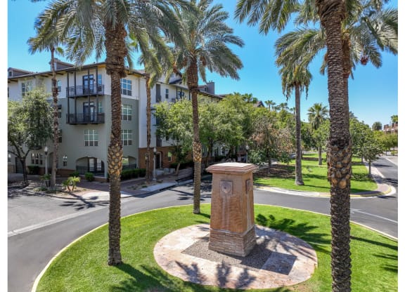 exterior of Roosevelt Square apartments