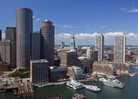 View of Rowe's Wharf from The Benjamin Seaport Residences