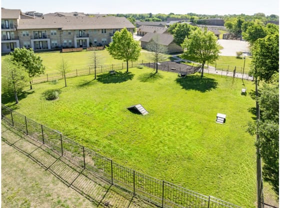 dog park at The Pradera apartments