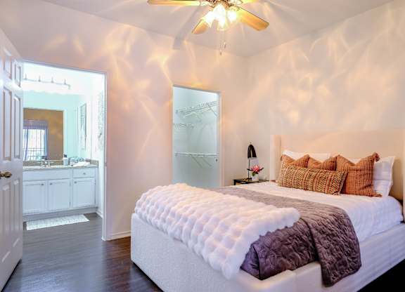 spacious bedroom at San Marin luxury apartments 3625 Duval Rd., Austin, TX 78759