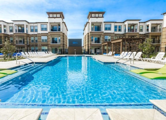 Front Pool View at McKinney Square, McKinney, TX, 75070