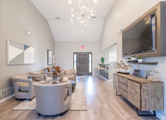 Heathermoor and Bedford Commons social lounge