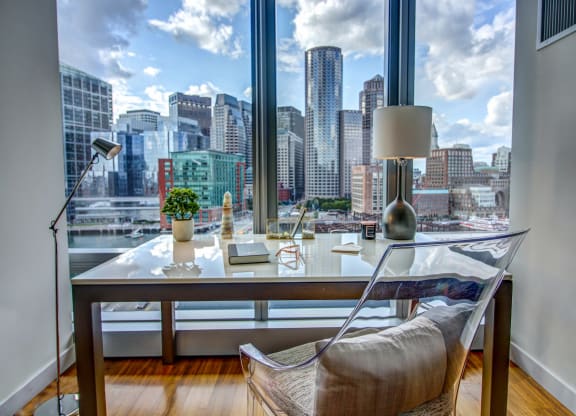 Home Office or Work-From-Home Space with stunning view