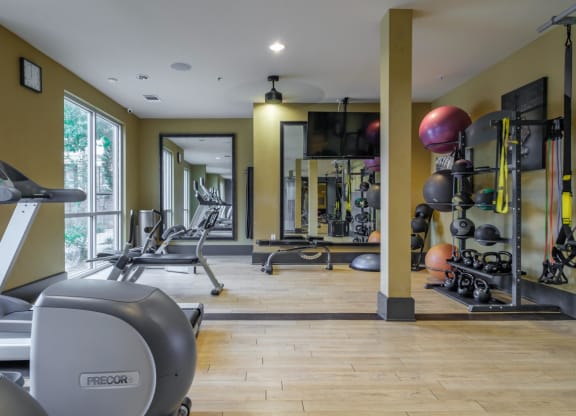 Berkshire Medical District apartments fitness center