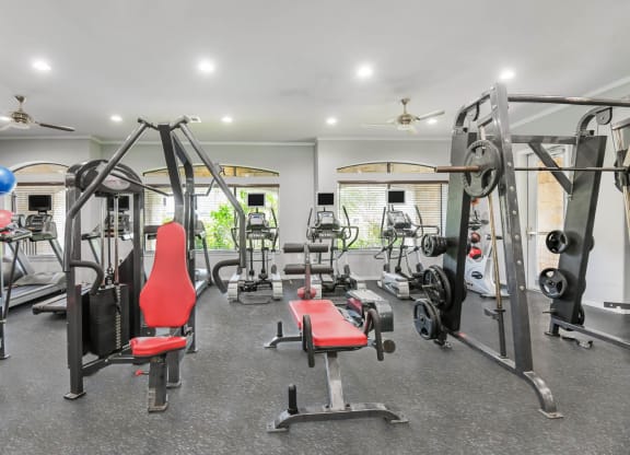 Falls at Eagle Creek apartments fitness center