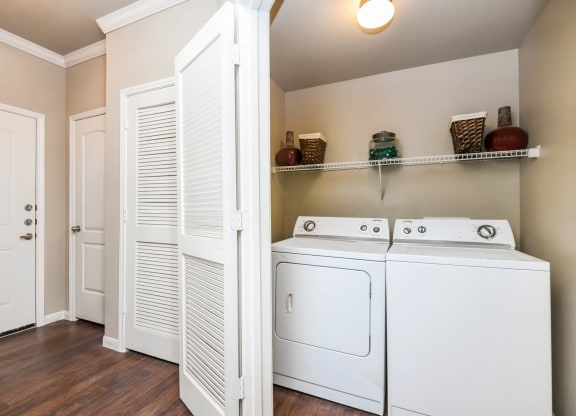 Falls at Eagle Creek apartments with in-home washer and dryer