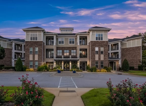 Village at Marquee Station luxury apartments exterior view