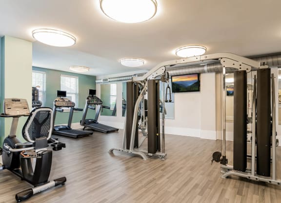 Village at Marquee Station fitness center