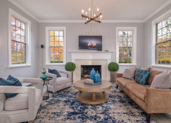 The Residence at Christopher Wren social lounge