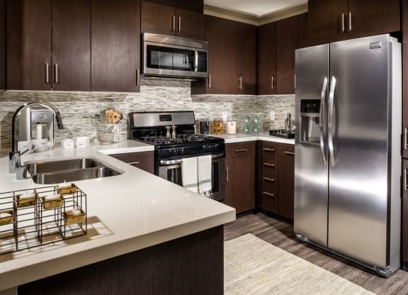 Stainless Steel Appliance Package at Berkshire K2LA, Los Angeles