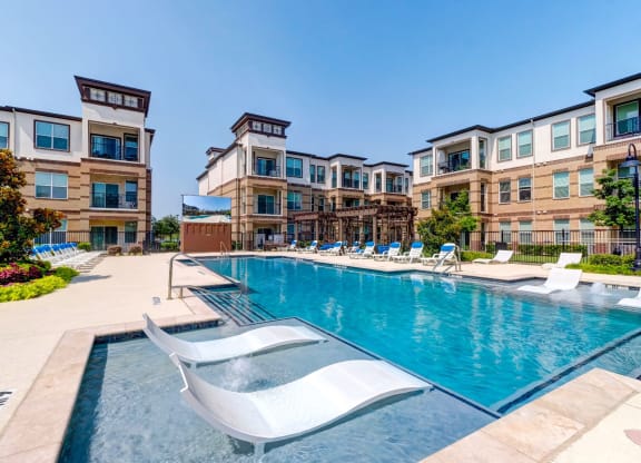 Swimming Pool Lounge at McKinney Square, McKinney, TX, 75070