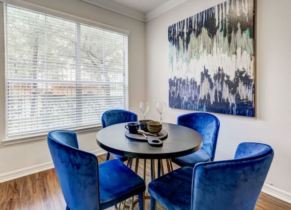 Dining Room with hard surface flooring, Plaza Museum District