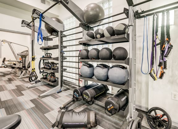Fitness Center at The Plaza Museum District, Houston, 77004