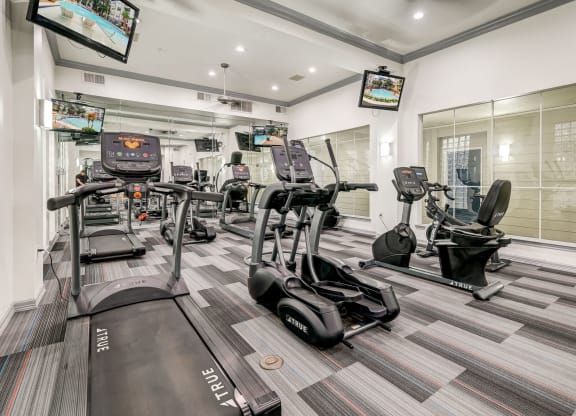 Fitness Center at The Plaza Museum District, Houston, 77004