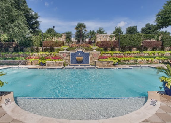 Swimming Pool with Grill at Estancia Townhomes, Dallas, TX