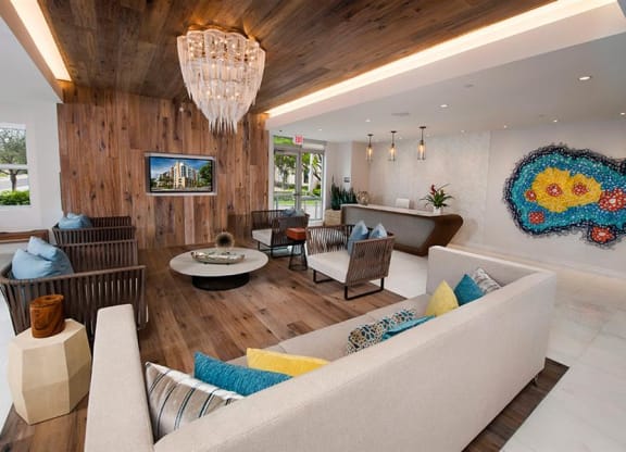 lobby lounge at Berkshire Lauderdale by the Sea, Ft. Lauderdale, 33308