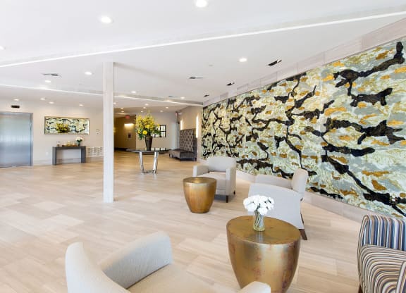 Hotel-Inspired Lobby Entrance with Elevators at Gatehouse 75, Charlestown
