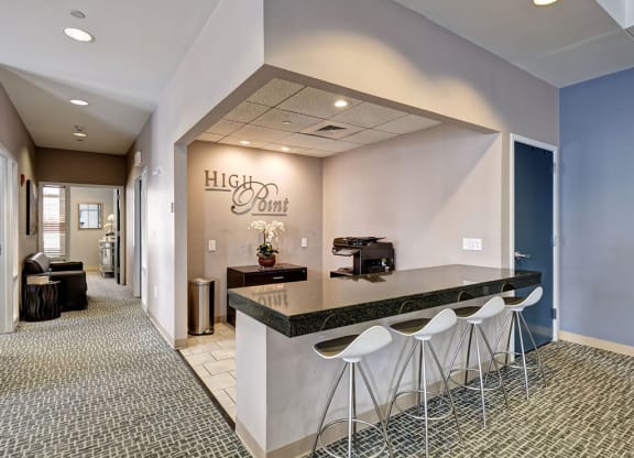 Resident Club-HighPoint Apartments Quincy-Pet-Friendly Apartments with Pet Park and Work From Home Space