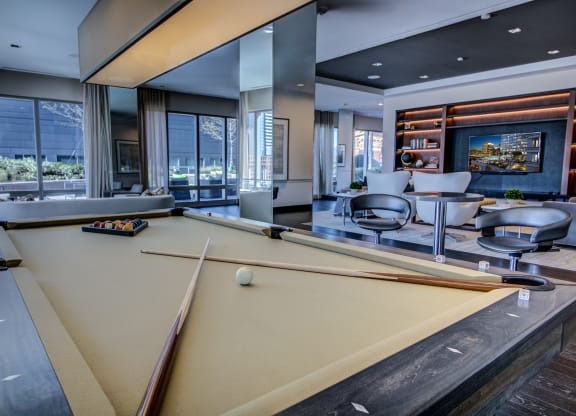 The Benjamin Seaport Sunset Lounge for billiards and gaming