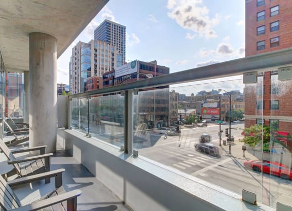 Club 805 Cafe Deck at 805 N. Lasalle Drive, Chicago, IL. 60610