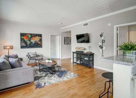 Living room at Red Hawk Ranch, Louisville, KY 40241