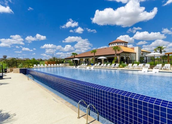 Glimmering Pool at Villages of Georgetown, Texas