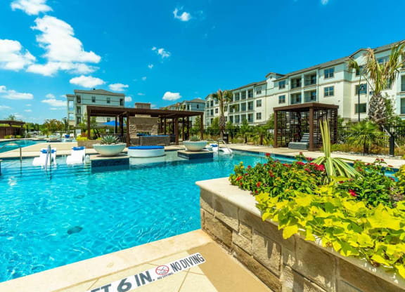 Swimming Pool area A at Park  at Bayside, Rowlett, TX