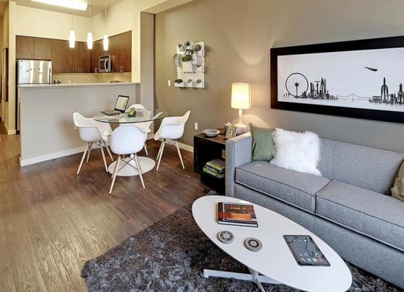 Spacious Living Room at Elan Redmond, Redmond, WA 98052
