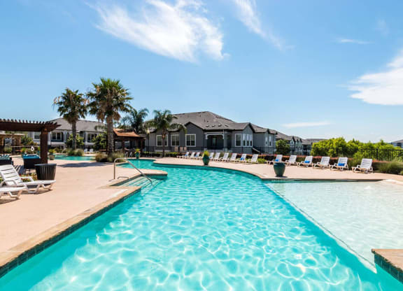 Invigorating Swimming Pool at Villages of Briggs Ranch, San Antonio, TX