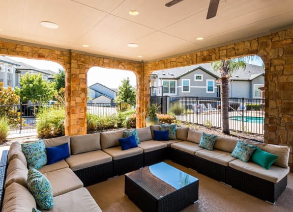 Posh Resident Lounge at Villages of Briggs Ranch, San Antonio, TX, 78245