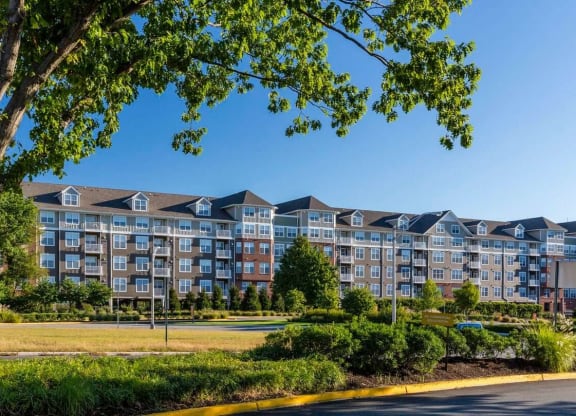 an exterior view of Reveal Hackensack apartments at414 Hackensack AveHackensack, NJ 07601