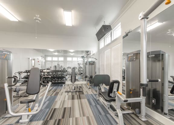 Gym at Park 3Eighty, Aubrey, Texas