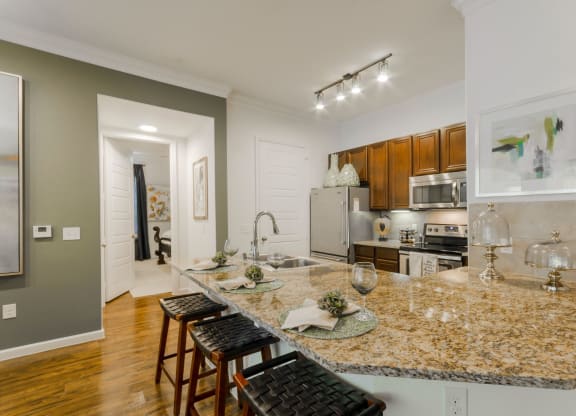 Kitchen view at Retreat at Wylie, Texas, 75098
