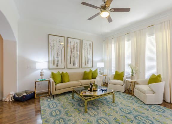 Living room at Retreat at Wylie, Wylie, Texas