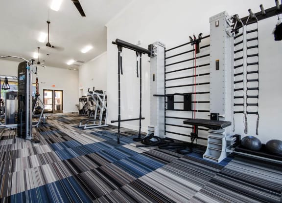 Fitness center1 at Reveal at Bayside, Rowlett, TX, 75088