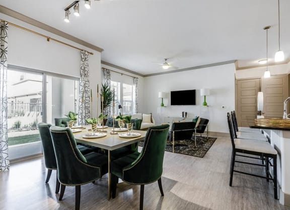 Impressive Dining Area at Berkshire Spring Creek, Garland
