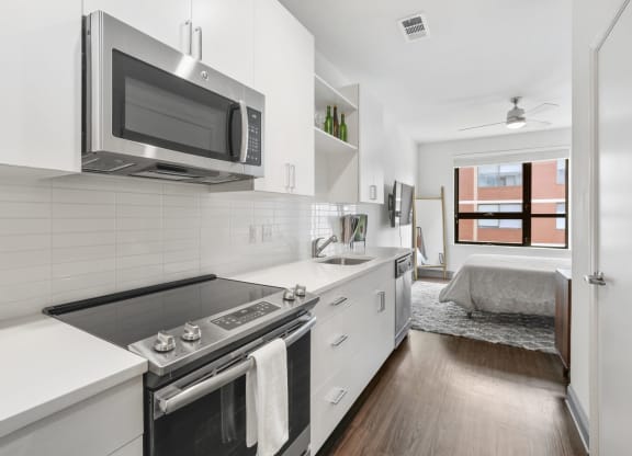 Trellis House apartments studio floorplan