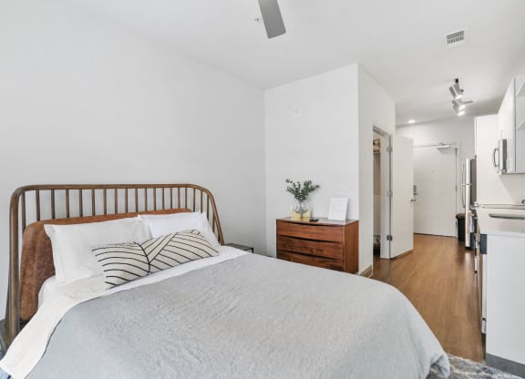 Trellis House apartments bedroom