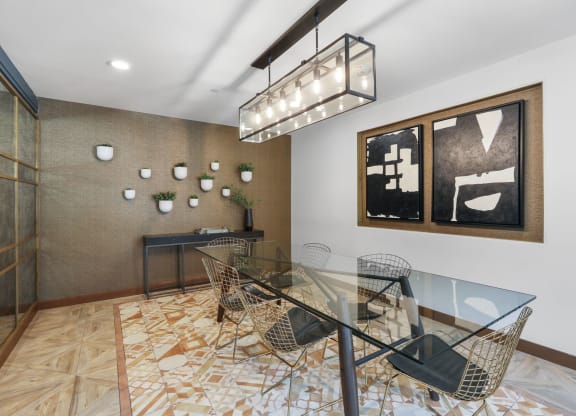 Trellis House apartments conference room