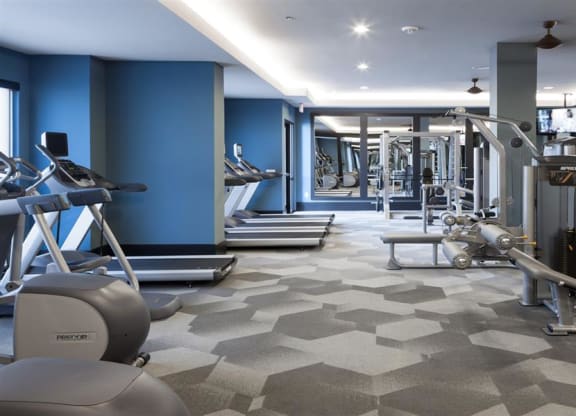 Health And Fitness Center at Berkshire Amber, Dallas, Texas
