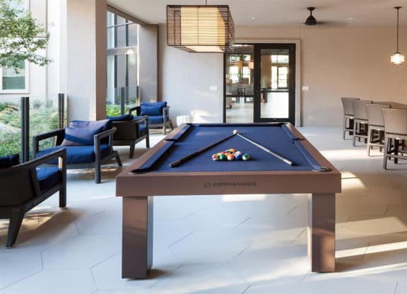 Fun Billiards Room at Berkshire Amber, Texas