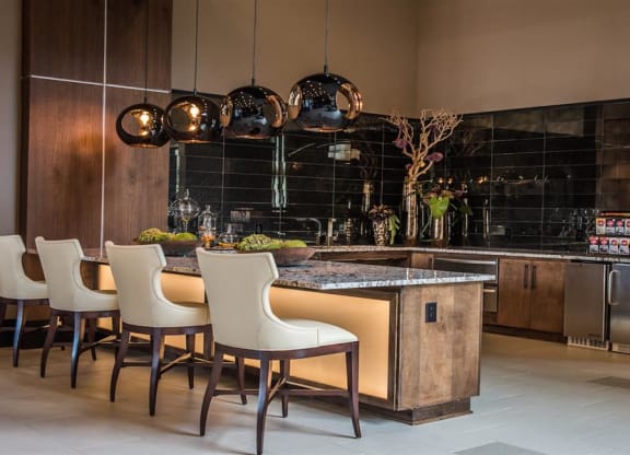 Large Center Island Kitchen at Berkshire Amber, Dallas, 75248