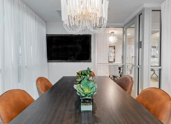 conference room at The Gabriella apartments