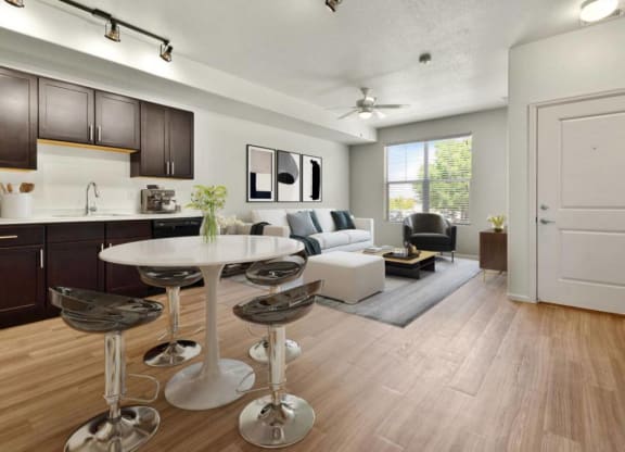 Well Equipped Kitchen And Dining at Belle Creek Commons, Colorado