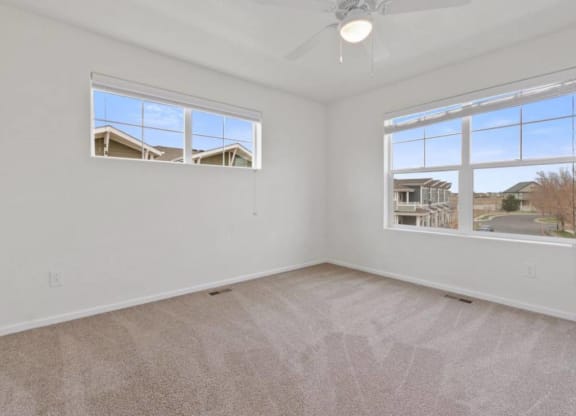 Floor-To-Ceiling Windows at Belle Creek Commons, Henderson, Colorado