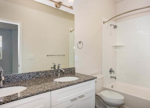double vanity sink in bathroom at Brownstones at Palisade Park,  Colorado, 80023
