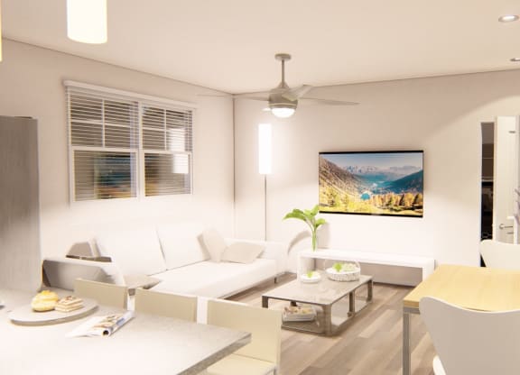 Bright Living Room at Brownstones at Palisade Park, Broomfield, CO,  80023