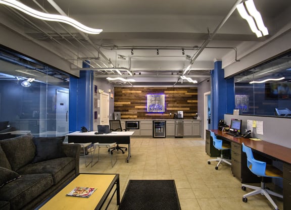Leasing Office at The Lofts at 5 Lyon, in downtown Grand Rapids, MI